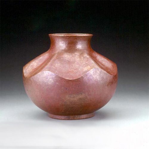 Elegant Ribbed Copper Vase Cobre Hand Hammered Copper Ts And Home Accents 1261