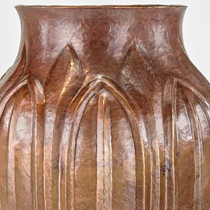 Copper Grueby Faience-style Vase - Image 2