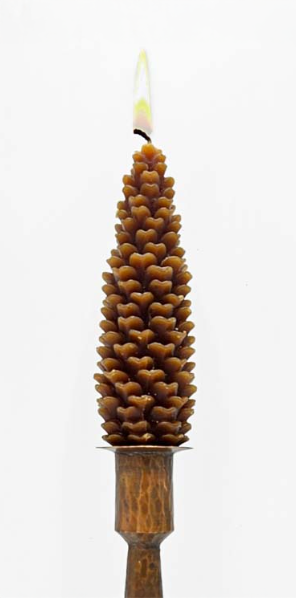 Pinecone Candle